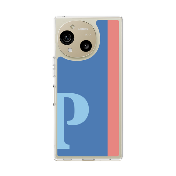Slim Protection Case［ Original - initial color line - P blue ］