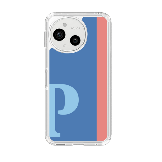 Slim Protection Case［ Original - initial color line - P blue ］