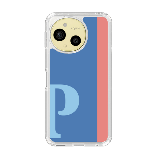 Slim Protection Case［ Original - initial color line - P blue ］