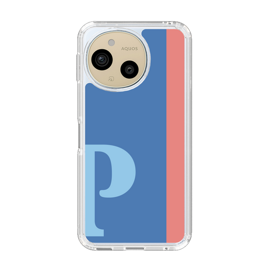 Slim Protection Case［ Original - initial color line - P blue ］