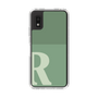 Slim Protection Case［ Original - initial two tone - R green ］