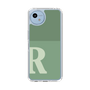 Slim Protection Case［ Original - initial two tone - R green ］