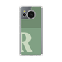 Slim Protection Case［ Original - initial two tone - R green ］