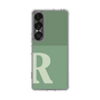 Slim Protection Case［ Original - initial two tone - R green ］