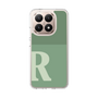 Slim Protection Case［ Original - initial two tone - R green ］