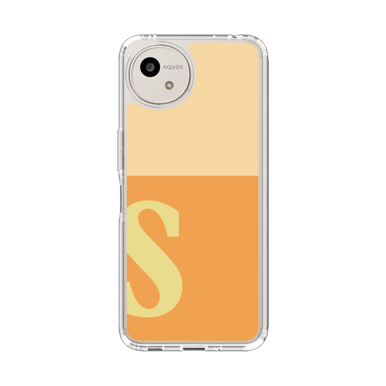 Slim Protection Case［ Original - initial two tone - S orange ］
