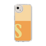 Slim Protection Case［ Original - initial two tone - S orange ］