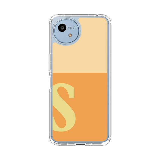Slim Protection Case［ Original - initial two tone - S orange ］