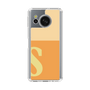 Slim Protection Case［ Original - initial two tone - S orange ］