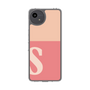 Slim Protection Case［ Original - initial two tone - S pink ］