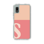Slim Protection Case［ Original - initial two tone - S pink ］