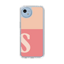 Slim Protection Case［ Original - initial two tone - S pink ］