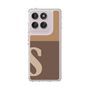 Slim Protection Case［ Original - initial two tone - S brown ］