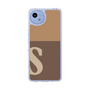 Slim Protection Case［ Original - initial two tone - S brown ］