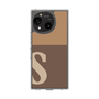 Slim Protection Case［ Original - initial two tone - S brown ］