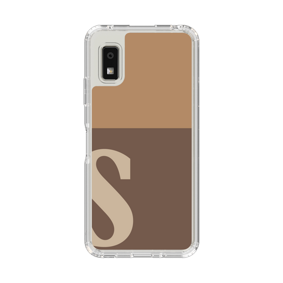 Slim Protection Case［ Original - initial two tone - S brown ］