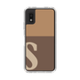 Slim Protection Case［ Original - initial two tone - S brown ］