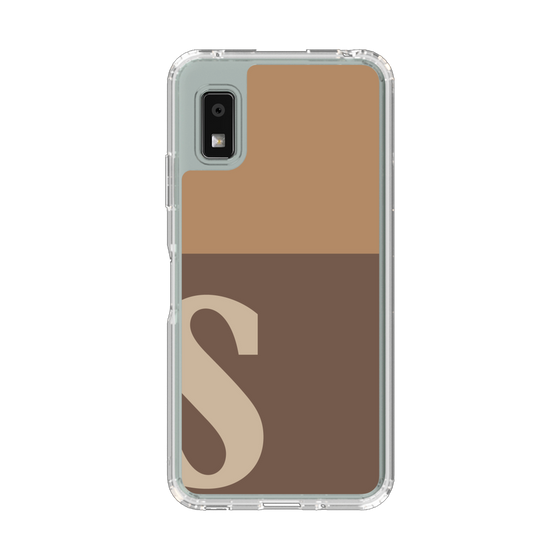 Slim Protection Case［ Original - initial two tone - S brown ］