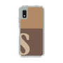 Slim Protection Case［ Original - initial two tone - S brown ］