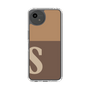 Slim Protection Case［ Original - initial two tone - S brown ］