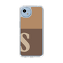 Slim Protection Case［ Original - initial two tone - S brown ］