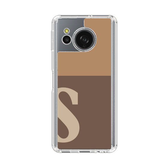Slim Protection Case［ Original - initial two tone - S brown ］