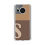 Slim Protection Case［ Original - initial two tone - S brown ］