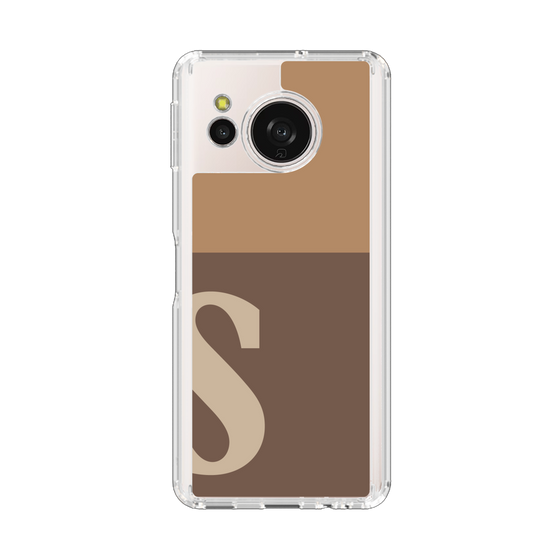 Slim Protection Case［ Original - initial two tone - S brown ］