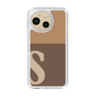 Slim Protection Case［ Original - initial two tone - S brown ］