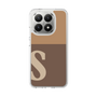 Slim Protection Case［ Original - initial two tone - S brown ］