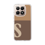 Slim Protection Case［ Original - initial two tone - S brown ］
