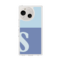 Slim Protection Case［ Original - initial two tone - S blue ］
