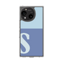 Slim Protection Case［ Original - initial two tone - S blue ］