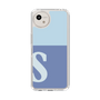 Slim Protection Case［ Original - initial two tone - S blue ］