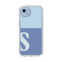 Slim Protection Case［ Original - initial two tone - S blue ］