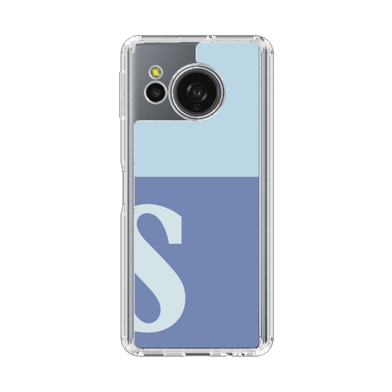 Slim Protection Case［ Original - initial two tone - S blue ］