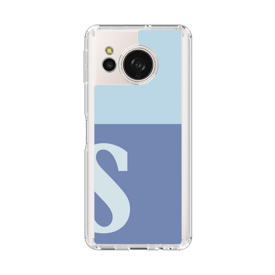Slim Protection Case［ Original - initial two tone - S blue ］