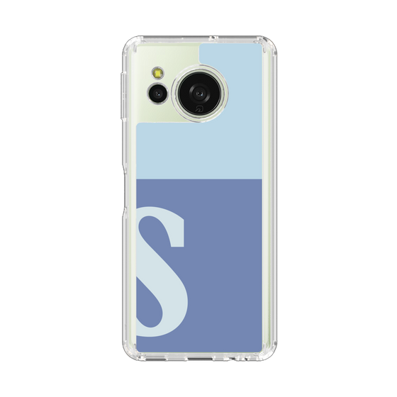 Slim Protection Case［ Original - initial two tone - S blue ］