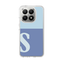 Slim Protection Case［ Original - initial two tone - S blue ］