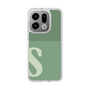 Slim Protection Case［ Original - initial two tone - S green ］