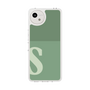 Slim Protection Case［ Original - initial two tone - S green ］