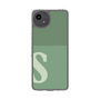 Slim Protection Case［ Original - initial two tone - S green ］