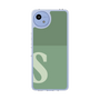 Slim Protection Case［ Original - initial two tone - S green ］