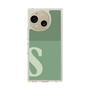 Slim Protection Case［ Original - initial two tone - S green ］
