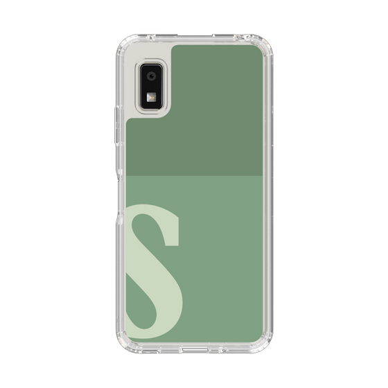 Slim Protection Case［ Original - initial two tone - S green ］