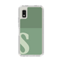Slim Protection Case［ Original - initial two tone - S green ］