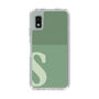 Slim Protection Case［ Original - initial two tone - S green ］