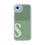 Slim Protection Case［ Original - initial two tone - S green ］