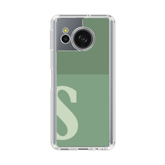 Slim Protection Case［ Original - initial two tone - S green ］
