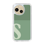 Slim Protection Case［ Original - initial two tone - S green ］